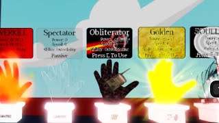 All Badge gloves in KBT (killstreak button test) remastered