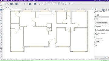 ArchiCAD Alterations Project 04 Element Attribute setting & Renovation filter