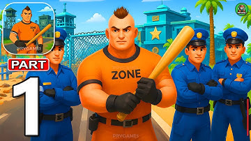 Zone X: Escape Story - Gameplay Walkthrough Part 1 - Escape From Jail Story (Android, iOS)