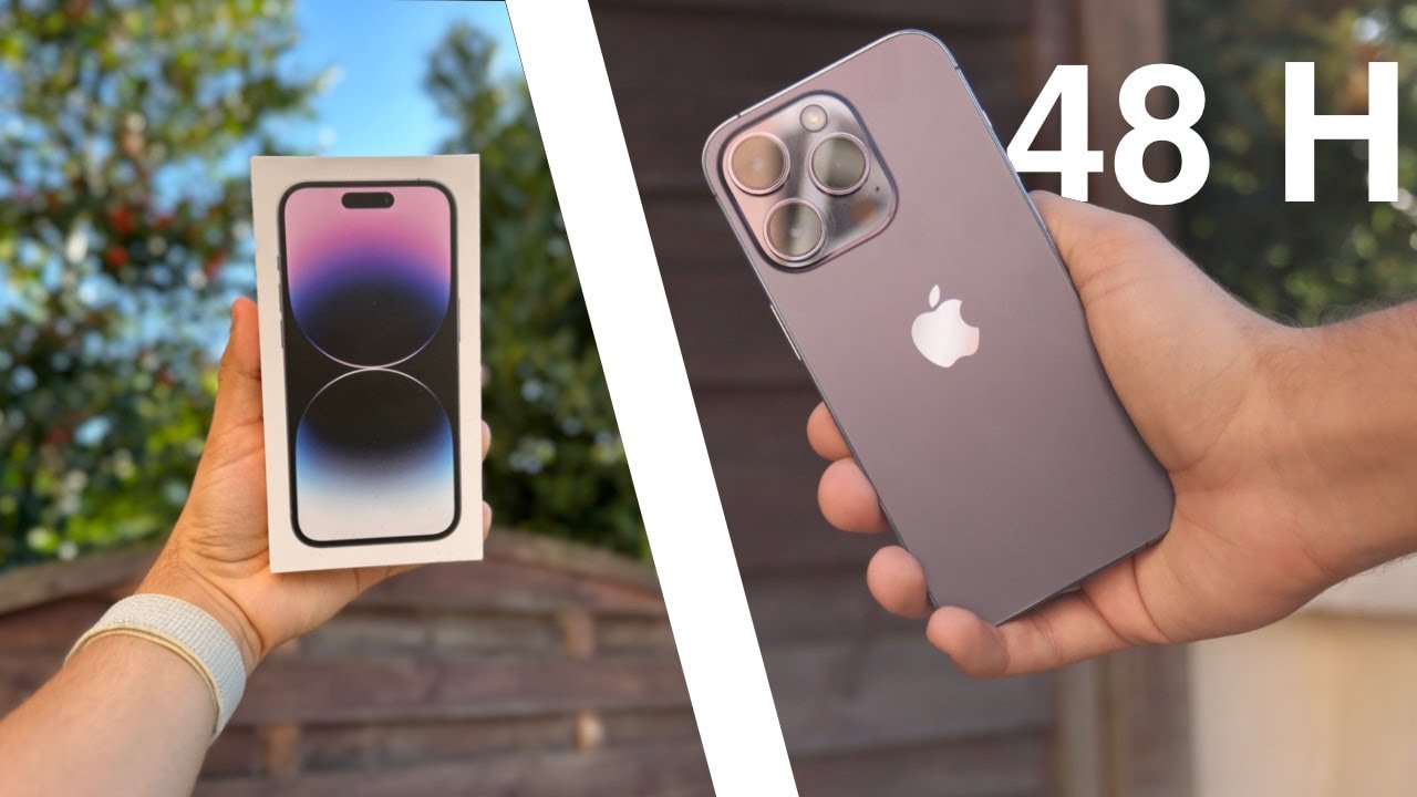48H avec l'iPhone 14 PRO - Une Mauvaise Expérience