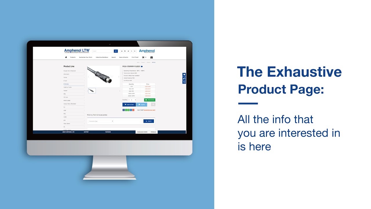 The Exhaustive Product Page all the info that you are interested in is