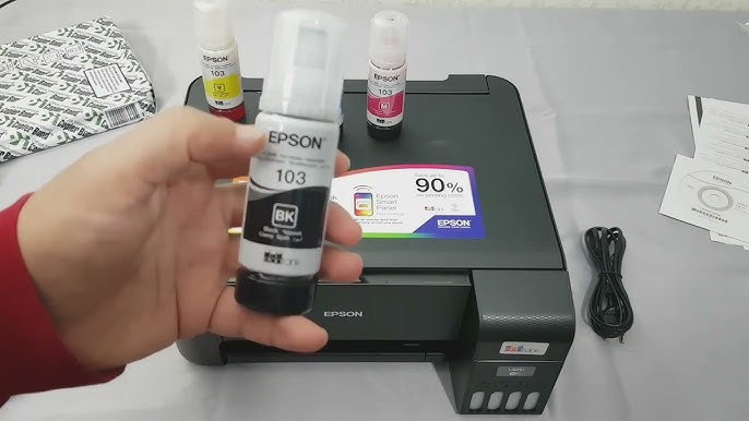 Mürekkep tanklı yazıcı nasıl doldurulur? (Epson L6190) - YouTube