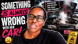 Dough Dash dry begging!! Something is wrong with her car!!!
