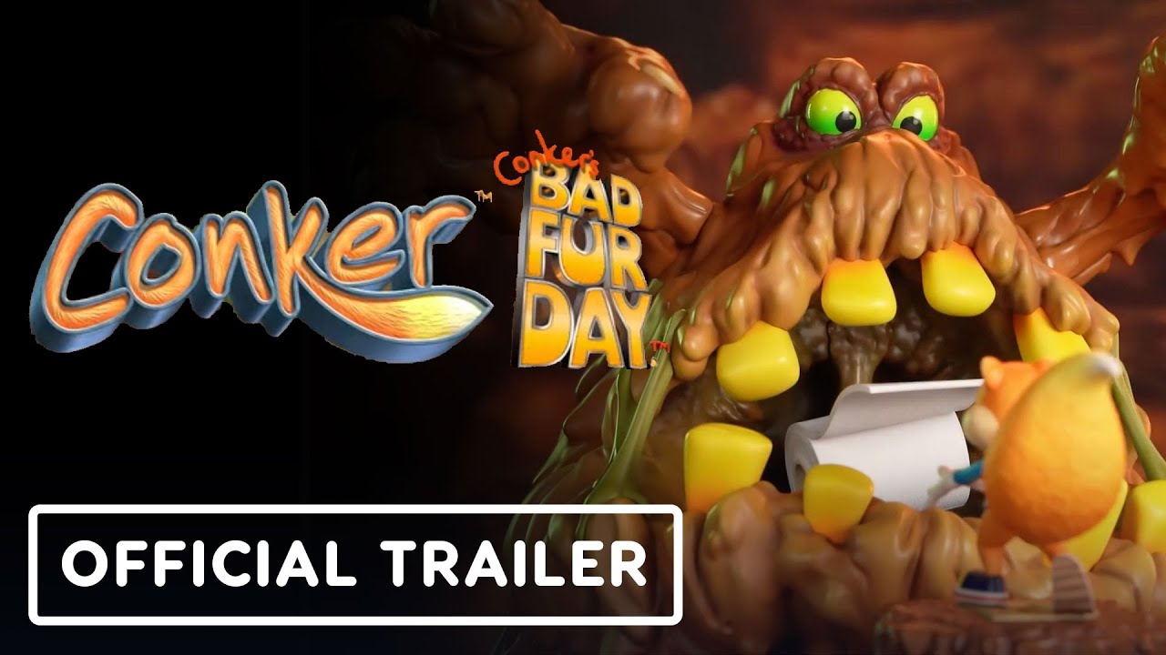 Conker’s Bad Fur Day x First 4 Figures – Official The Great Mighty Poo Statue Sneak Peek Trailer