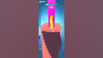 drop stack ball level 166 #games #ballgames #gaming