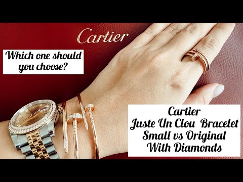 Cartier Juste Un Clou SM bracelet & ring Watch this before buying!  #cartier2021 detailed review 