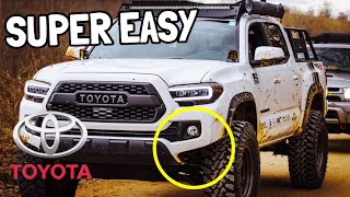 HOW TO [EASY] High Clearance 'VIPER' Front Bumper CUT | Tacoma 4Runner