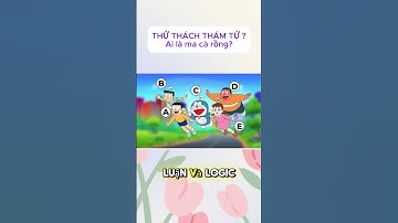 Ai là ma cà rồng? Cmt cho mình biết nhé! #nobita #dovui #dovuigiaitri #dovuihainao