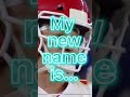 I’m switching my name!!😃
