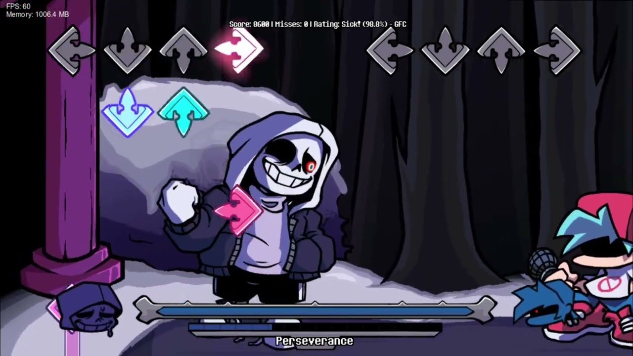 Chuf on X: Dust Sans sprite for Perseverance FND