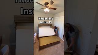 Watch This Disappear 👀 #spacesavingfurniture #murphybed