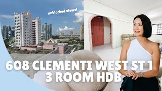 [SALE] 3 Room HDB 721 Sqft | 608 Clementi West Street 1