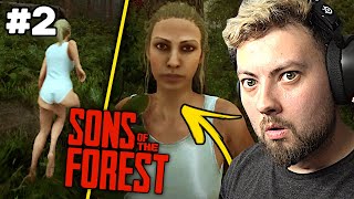 CO TO ZA BABA?! *Kanibale* SĄ STRASZNE! | Sons of the Forest [S1E2]