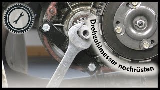 Retrofitting a tachometer - S51 Tutorial