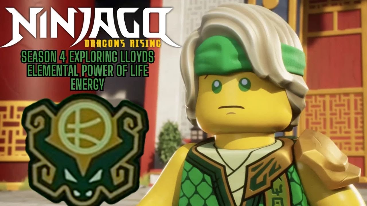 Power Dragon Rising Ninjago Dragons Rising Season 4 Exploring Lloyds Elemental Power Of ...