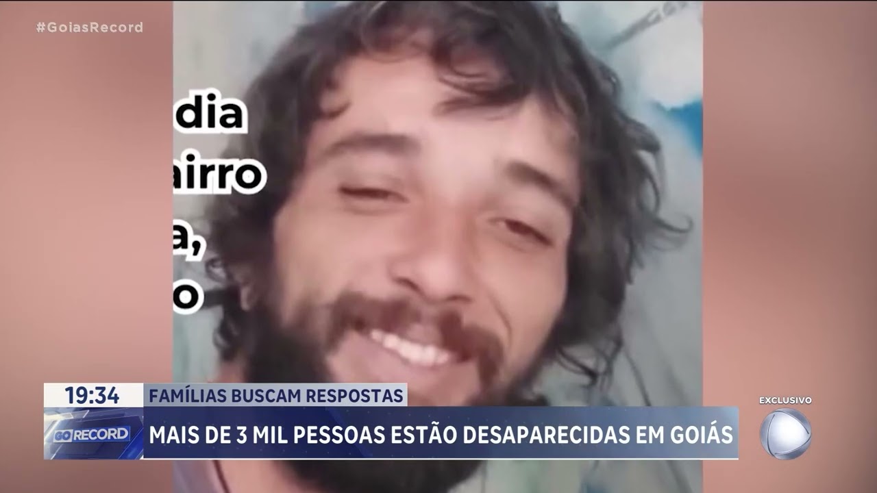 Famílias buscam respostas: mais de 3 mil pessoas estão desaparecidas em Goiás