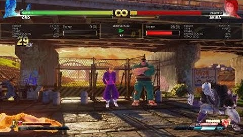 SFV Oro day1 vs1 vt2 setup empty low combo oki bait exdp