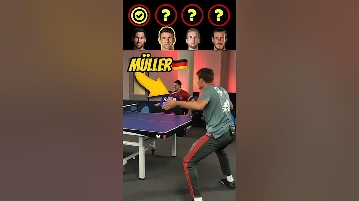 Messi vs Müller vs Kane vs Bale : Playing Other Sports😎🏓