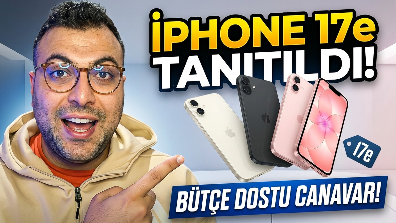 Apple Bütçe Dostu telefonu iPhone 17e Tanıtıldı! Tam Fiyat Performans Canavarı #iphone #apple