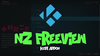 New Zealand Freeview KODI Add-on