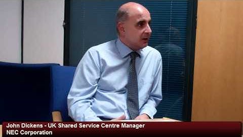 John Dickens, UK Shared Service Centre Manager, NEC Corporation