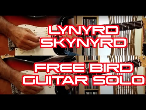 Free bird | guitar solo tutorial - free tabs - YouTube