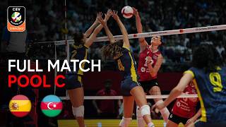 Aserbaidschan feiert ersten 3:0-Sieg bei der EuroVolley – Spanien in Baku chancenlos