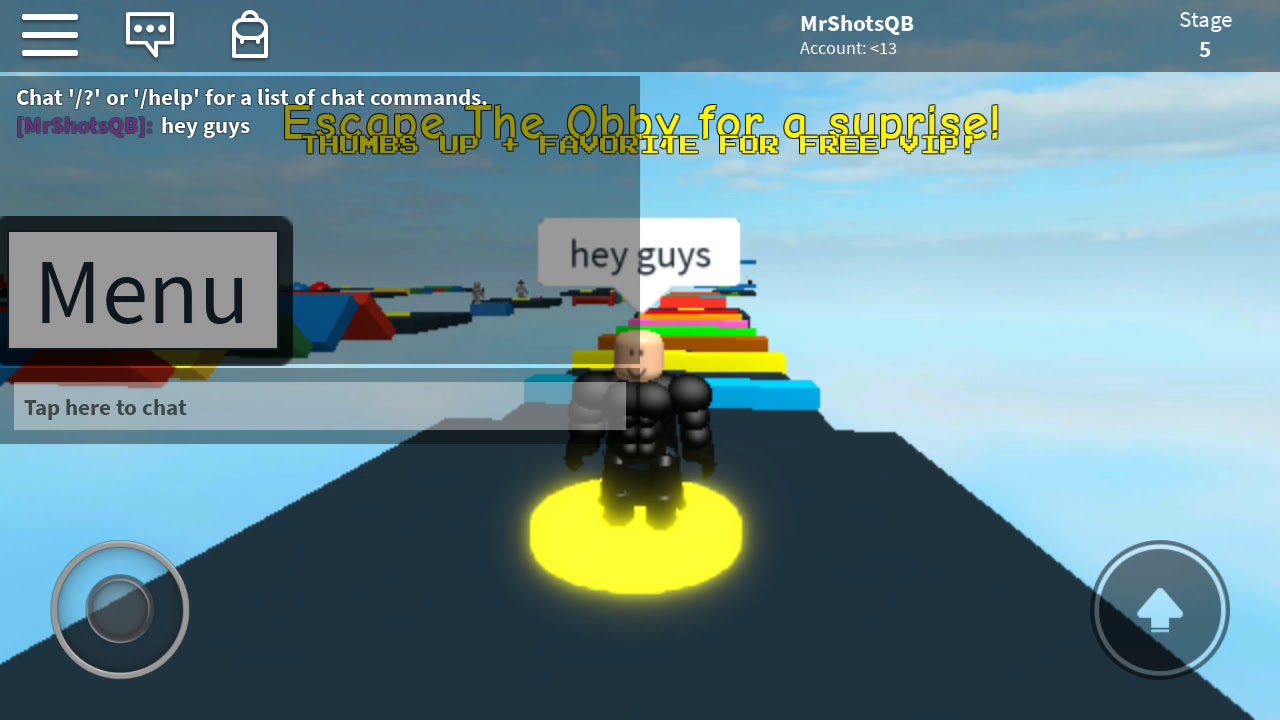 (Escaping a random obby) - YouTube