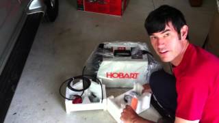 Ep 41 Unboxing my Hobart 210 P Mig Welder