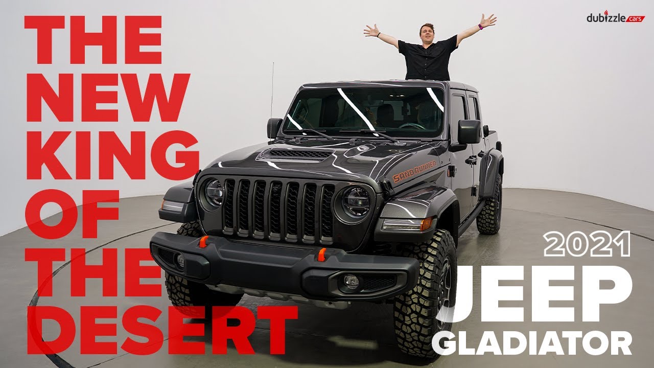 The new king of the desert; 2021 Jeep Gladiator Sand Runner - YouTube