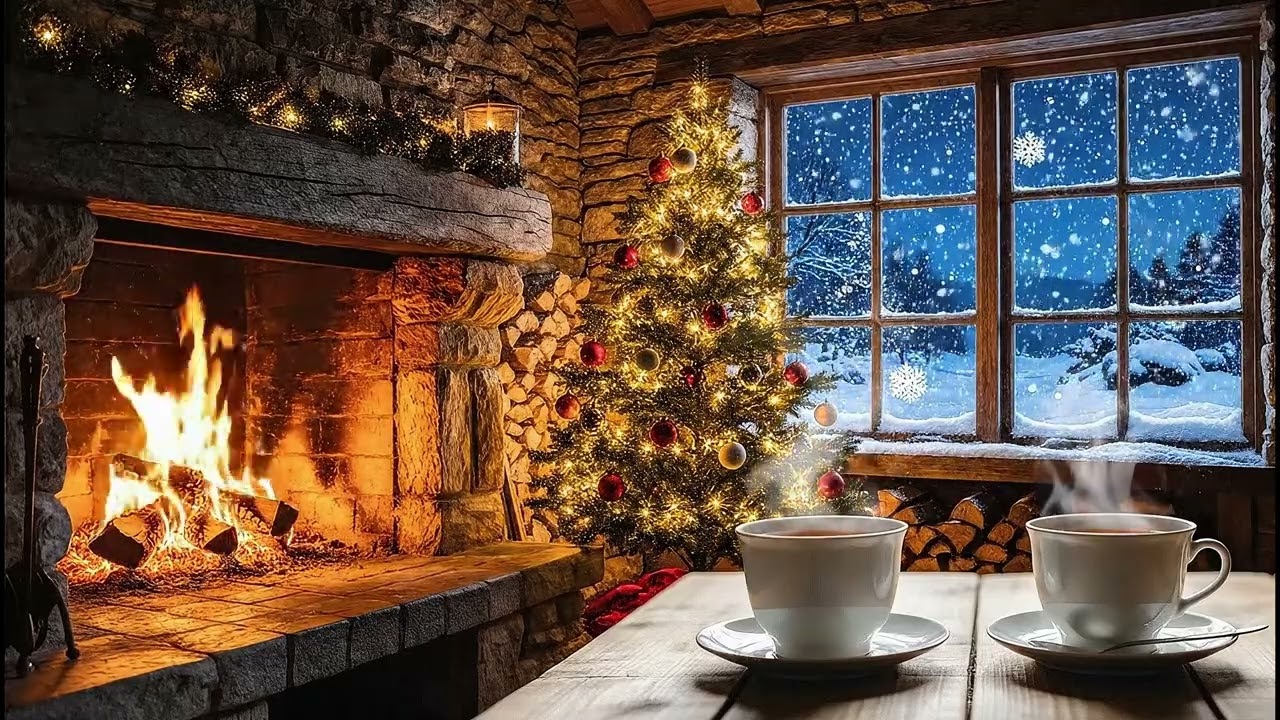 Jazz by the Fireplace