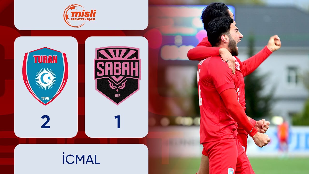 Turan Tovuz 2:1 Sabah | Futbol, Misli Premyer Liqası, 30-cu tur | İCMAL