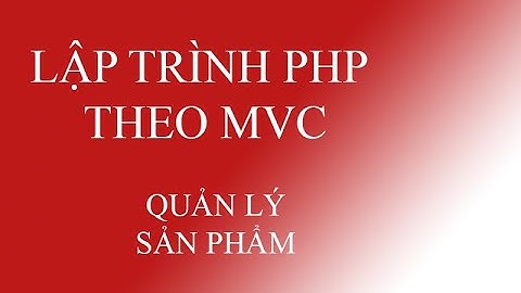 Chèn dữ liệu mvc php