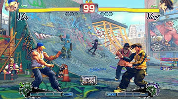 Yun vs Yang! Awesome AI Clash!