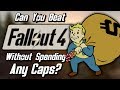 Can You Beat Fallout 4 Without Spending Any Caps?