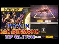 100 rupees me mp40 max | kya glitch hee bhai 😂 | unlimited diamond 💎 |