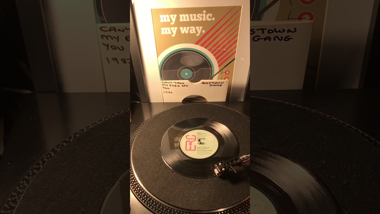 Boys Town Gang - Can’t Take My Eyes Off You ( Vinyl 45 ) From 1982 .