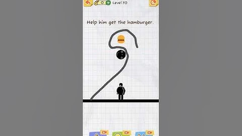 SAVE TO DRAW 2 : STICKMAN PUZZLE GAME PART 3 IN HELP HIM GET THE HUMBARGER #mohkrish #offline #short