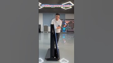 Battery Powered GOB Foldable & Spliceable LED Poster: Portable, Durable, & Scalable Digital Signage