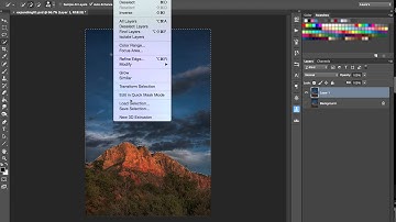 Saving a selection in Photoshop