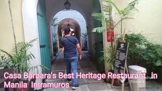 Barbara&#39;s Best Heritage Restaurant in Manila Intramuros