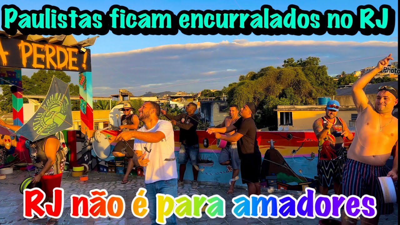 PAULISTAS SOLTAM COM LINHAS DE 10 PASSADAS NA LAJE DO JARRO PIPAS - YouTube