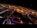 Delta A321-211 Night Takeoff from Las Vegas