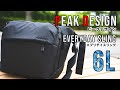 【PeakDesign] Everyday Sling 6L ピークデザイン エブリデイスリング ６L 使い勝手の良いカメラバック　小さいのに大容量の凄いやつ！！