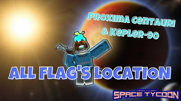 ROBLOX SPACE TYCOON ALL FLAGS IN MILKY WAY!!! 🌌
