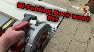 Cutting Bi Fold Hollow CORE DOOR