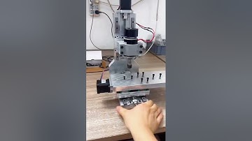 Mini CNC Milling Machine: Desktop Small Engraver, Space-Saving #machine #svanfon #cnc #mini #diy