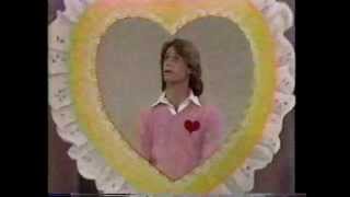 Andy Gibb on the Donny &amp; Marie Osmond Show - The kissing booth