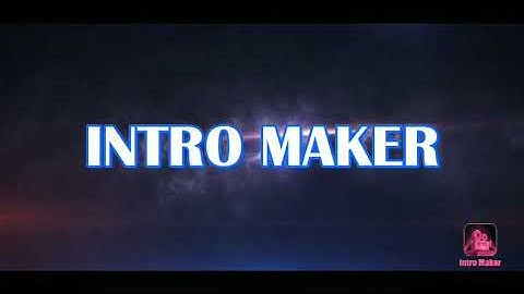 Space intro by INTRO MAKER