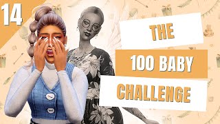 THE 100 BABY CHALLENGE BUT TRAGEDY STRIKES 💔 | Episode 14 | The Sims 4